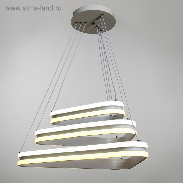 

Люстра "Пирамида" LED 130Вт 3 режима 220В 50х46,5х30 см