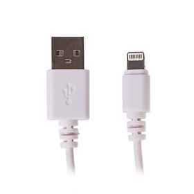Кабель Belsis, USB - Lighting, 1.8 А, 1 м, белый