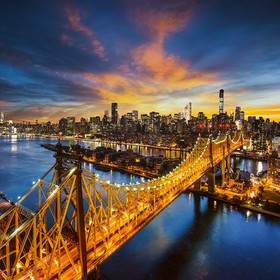 

Фотообои Мост Квинсборо 2,7*2,7 (из 3 листов)