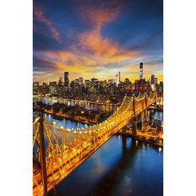 

Фотообои Мост Квинсборо 1,8*2,7 (из 2 листов)