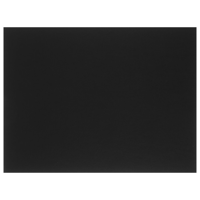 Картон целлюлозный чёрный тонированный, 1.5 мм, 30x40 см, Decoriton, 1015 г/м²