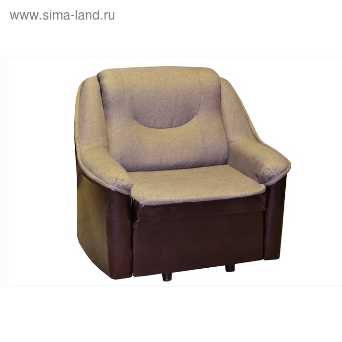 диван кровать угловой ткань непал гранд 7 Кресло-кровать Непал, ткань Гранд 7 / коричневый