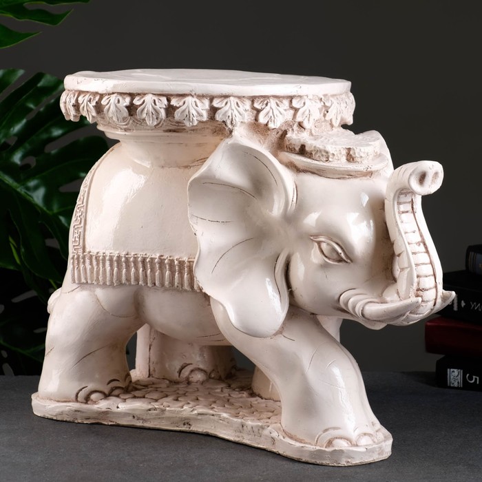 фото Фигура - подставка "слон звезда" состаренный, 45х28х33см хорошие сувениры