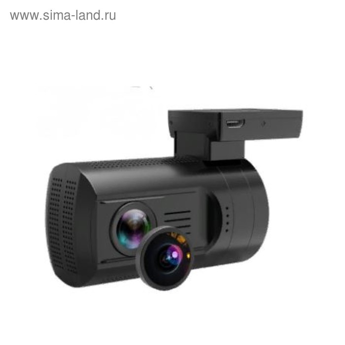 фото Видеорегистратор trendvision mini 2ch pro gps, две камеры, 1.5", обзор 130°, 1920 х 1080