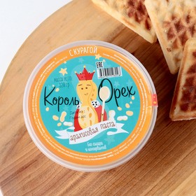 

Арахисовая паста с мёдом и курагой, 320 г