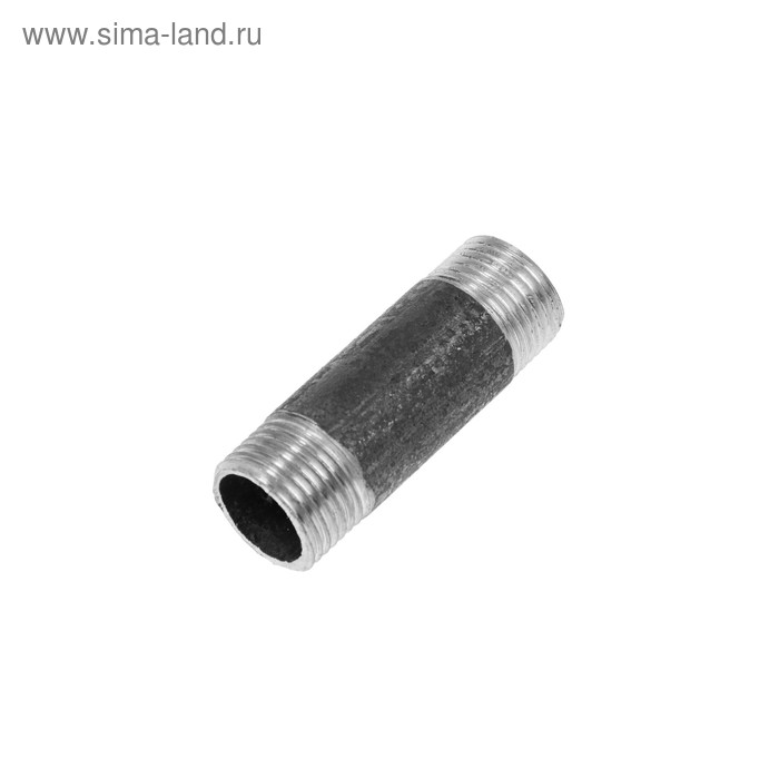 

Бочонок стальной, 1/2", DN 15, PN 16, L=55 мм, Lрезьбы=9 мм