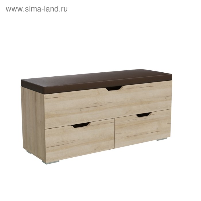 

Банкетка «Флинт», 1000×360×490 мм, цвет дуб ривьера