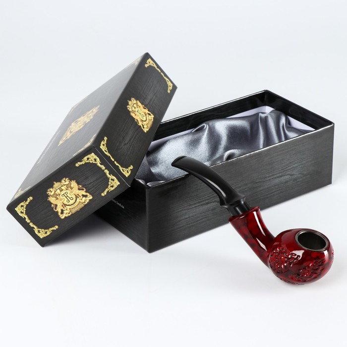 

Курительная трубка для табака "Командор", классическая, 14.5 см