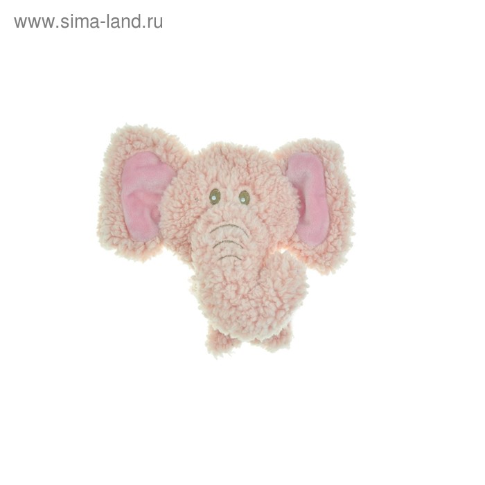 фото Игрушка aromadog big head "слон" для собак 12 см, розовый