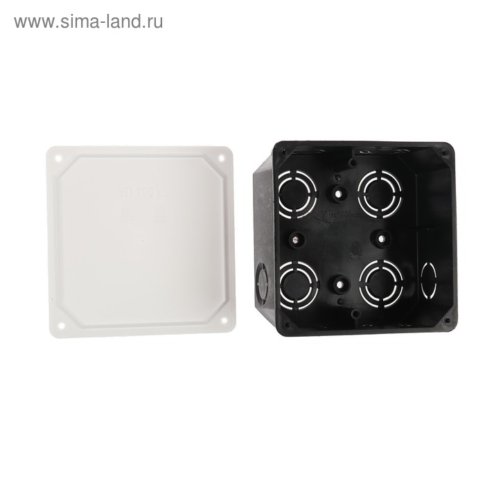 

Коробка распределительная TUNDRA, 100х100х50 мм, IP20, для подштукатурного монтажа