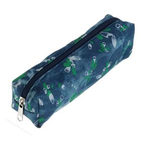 

Пенал школьный «Джинс бабочки», мягкий, МИКС