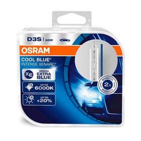 

Лампа ксеноновая OSRAM, D3S, 42V-35 Вт, 5500K, Xenarc Cool Blue Intense, набор 2 шт