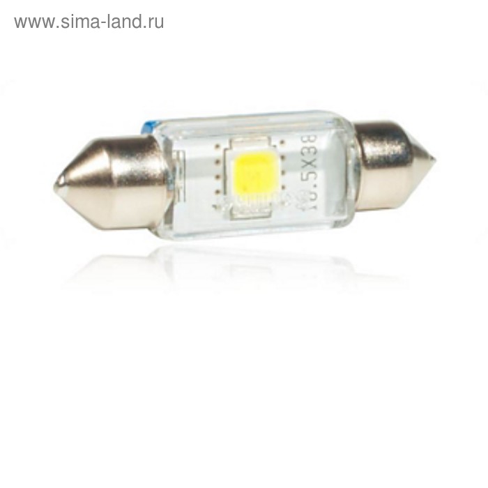 Лампа светодиодная Philips 24 В, SV8,5-38/11, 1,0 Вт, 6000K, X-treme Vision
