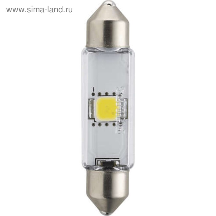 Лампа светодиодная Philips 12 В, SV8,5-43/11, 1,0 Вт, 4000K, X-tremeVision лампа светодиодная philips 12 в sv8 5 43 11 1 0 вт 6000 к ultinon