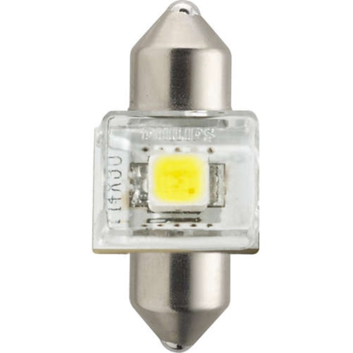 Лампа светодиодная Philips 12 В, SV8,5-30/11, 1,0 Вт, 6000К, X-tremeUltinon