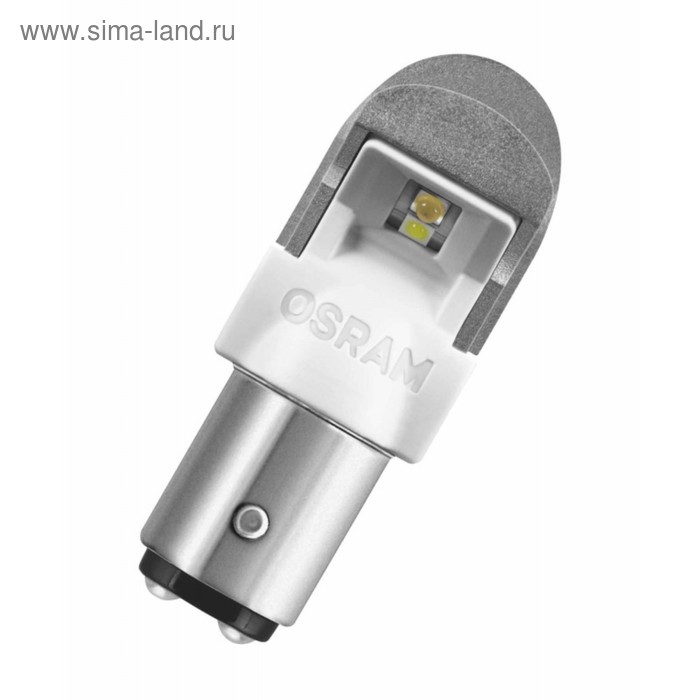 фото Лампа светодиодная osram 12 в, p21/5 вт, 2.0/0.4 вт, cool white ledriving premium, набор 2 шт 4309