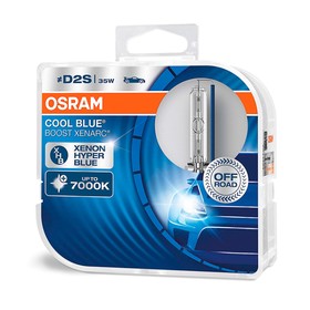 

Лампа ксеноновая OSRAM, D2S, 85V-35 Вт, 4300K, Xenarc Cool Blue Boost, набор 2 шт