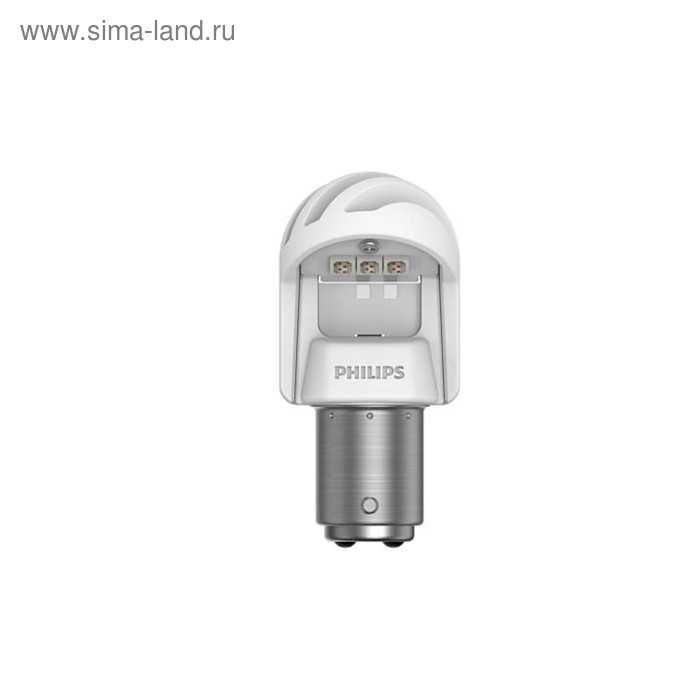 фото Лампа светодиодная philips 12 в, p21/5 вт, 2.2/0.3w вт, red x-tremeultinon led, набор 2 шт