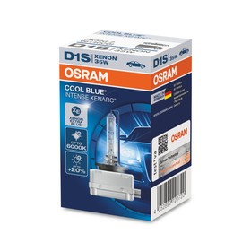 

Лампа ксеноновая OSRAM, D1S, 85V-35 Вт, 5500K Xenarc Cool Blue Intense