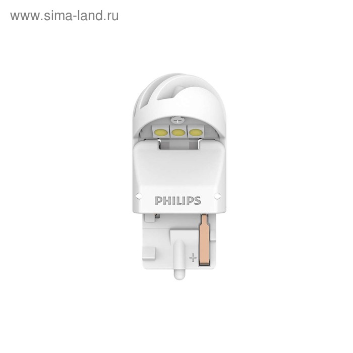 фото Лампа светодиодная philips 12/24 в, w21w, 1,7 вт, 6000k, white x-tremeultinon, набор 2 шт