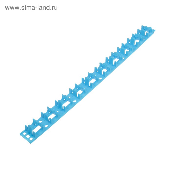 Планка для укладки труб теплого пола, универсальная, для труб 16/20 мм планка для укладки труб теплого пола aqualink d 16 х 20 мм