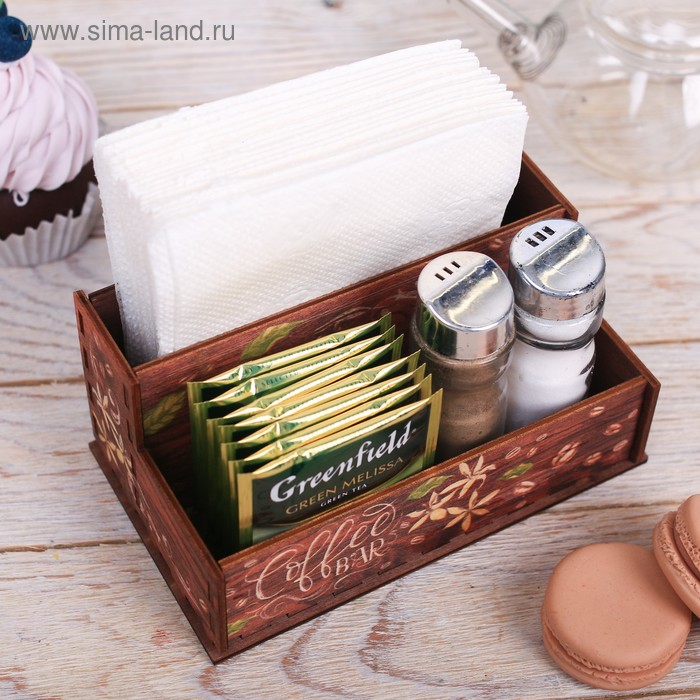 фото Органайзер для кухонных мелочей "coffee bar"