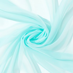 

Тюль Этель 290×300 см, цвет морской, вуаль, 100% п/э