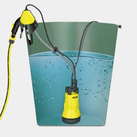 

Бочковой насос Karcher BP 1 Barrel 1.645-460.0, 400 Вт, 3800 л/ч, напор 11 м