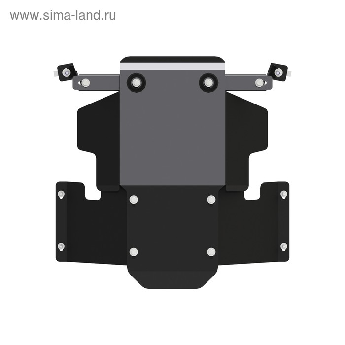 фото Защита картера и кпп gaz соболь 2012-н.в.; 2,8 мт4wd; 27.2584 sheriff