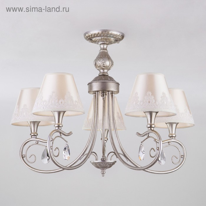 

Люстра Incanto 5x40Вт E14 серебряный