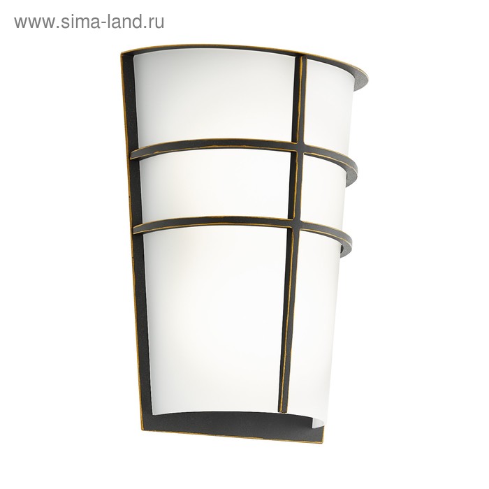

Светильник BREGANZO, 2x2,5Вт, LED, IP44, цвет бронза, черный