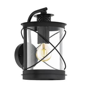 Светильник HILBURN, 60Вт, E27, IP44, цвет черный