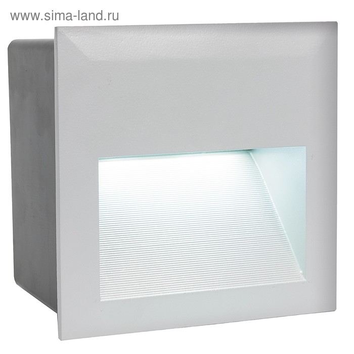 светильник eglo 88008 zimba Светильник ZIMBA-LED, 3,7Вт, LED, IP65, 4000k, цвет серебро