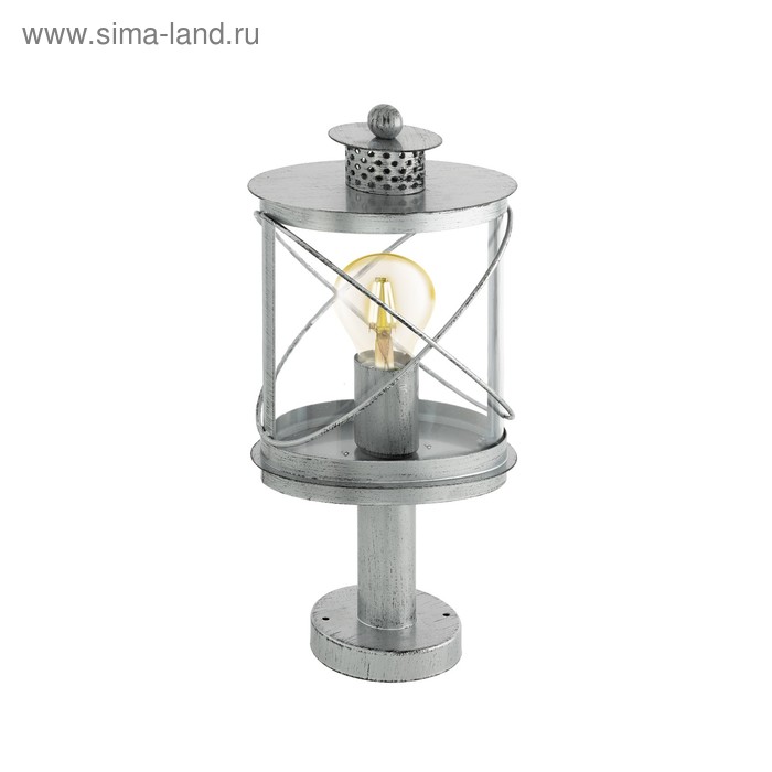 

Светильник HILBURN 1, 60Вт, E27, IP44, цвет серебро