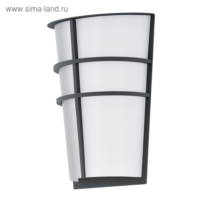 

Светильник BREGANZO, 2x2,5Вт, LED, IP44, 3000k, цвет антрацит