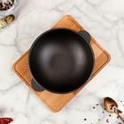 Сковорода чугунная WOK "ХОРЕКА" с подставкой, 180 х 63 мм, ТМ BRIZOLL - Фото 2
