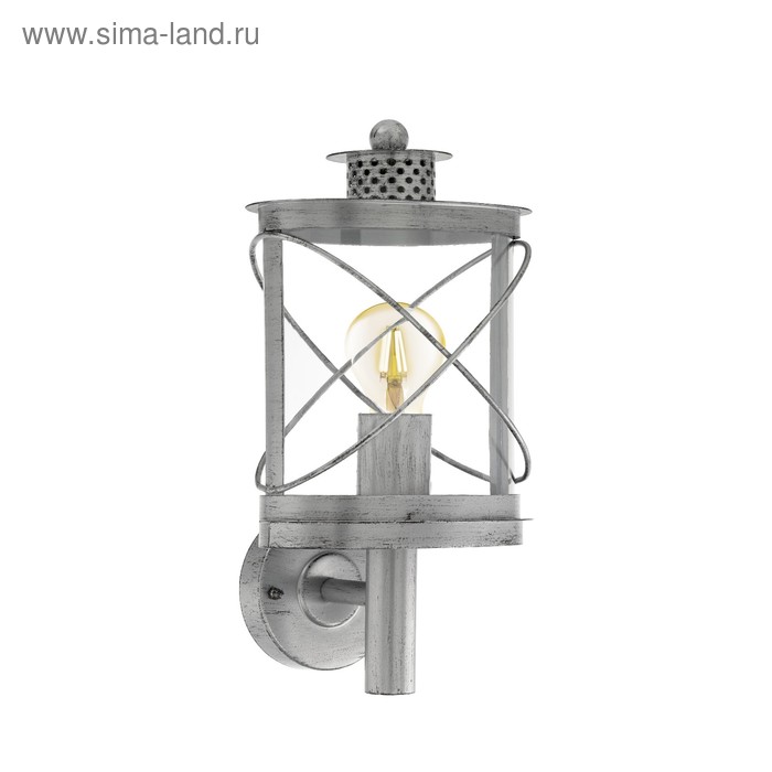 

Светильник HILBURN 1, 60Вт, E27, IP44, цвет серебро