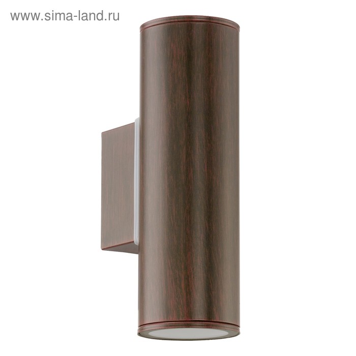 Светильник RIGA, 2x3Вт, GU10, IP44, цвет коричневый