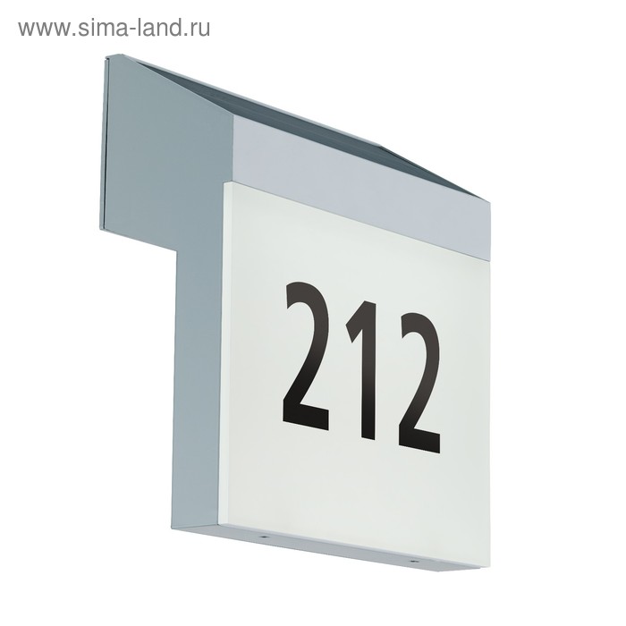

Светильник LUNANO, 2Вт, LED, IP44, 3000k, цвет серебро