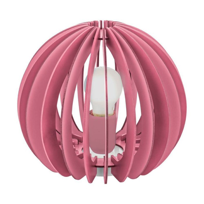 Настольная лампа FABELLA 42Вт E27 розовый