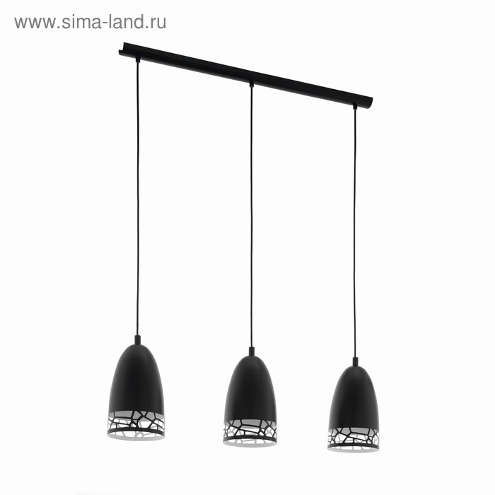 

Светильник SAVIGNANO 3x60Вт E27 черный, белый
