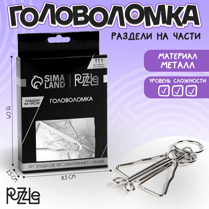 Головоломка Игры разума "Раздели на части" № 5