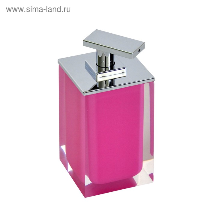 Дозатор для жидкого мыла RIDDER Colours, розовый аксессуары для ванной комнаты ridder дозатор для жидкого мыла colours
