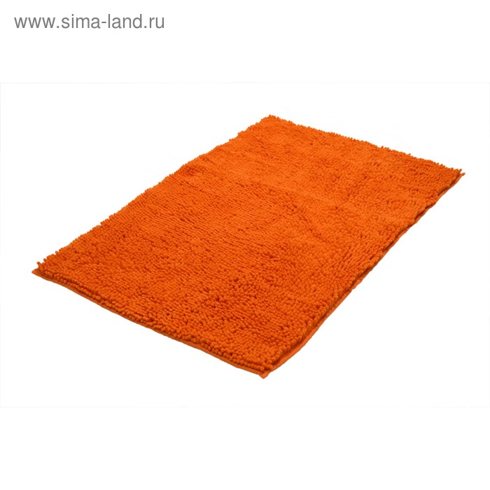 фото Коврик для ванной комнаты soft, оранжевый, 55x85 см ridder