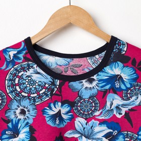 

Футболка женская цветная, цвет МИКС, р-р 48