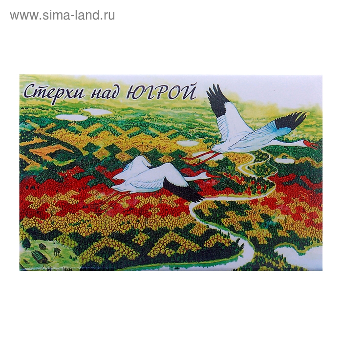 

Магнит «ХМАО. Югра. Стерхи»