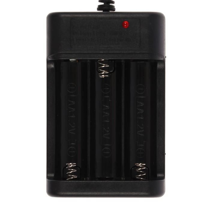 Зарядное устройство для аккумуляторов АА, UC-25, USB, ток заряда 250 мА, чёрное