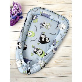 

Гнёздышко-кокон Little baby, размер 35 × 65 см, принт совы
