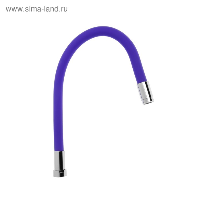 Излив силиконовый Accoona A470S-6, фиолетовый