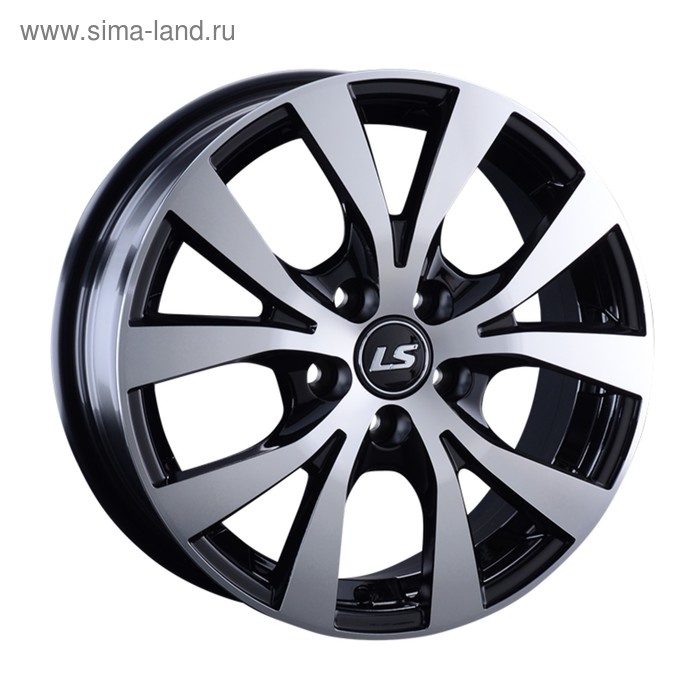 фото Диск литой ls 960 6x15 4x100 et45 d60,1 bkf (s045325 ) ls wheels